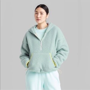Half-Zip Sherpa Anorak